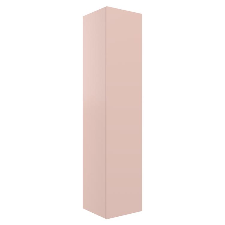 Yamagata 350mm(w) Wall Hung 1 Door Tall Unit - Matt Antique Rose